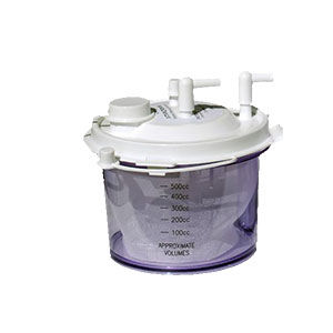 Frasco coletor de fluidos corporais - HK-3-TT-FILTRON 500 - HK Surgical - para lipoaspiração / descartável