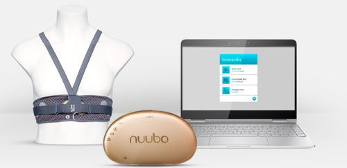 Monitor de paciente vestível - Nuubo ® - Nuubo - de ECG / para cuidados intensivos / com conexão sem fio