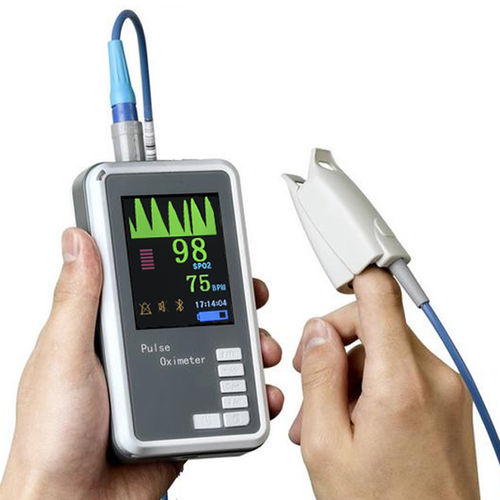 Oxímetro de pulso portátil - JERRY-II+(AA) - SHANXI JERRY MEDICAL - compacto / médico-hospitalar / sem fio
