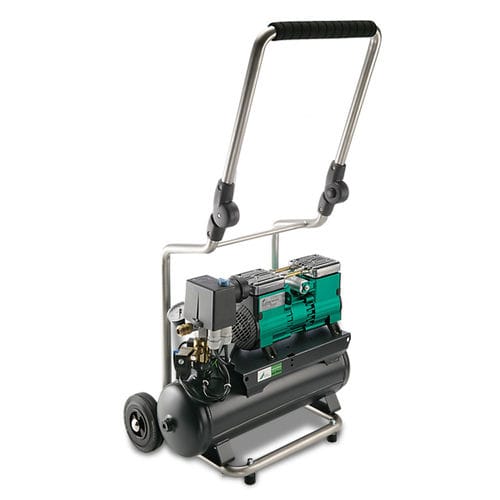 Compressor hospitalar - DÜRR TECHNIK - de membrana / com rodízios / sem óleo