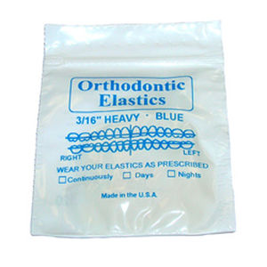 Elástico ortodôntico em látex - AMH36 - G&H Orthodontics