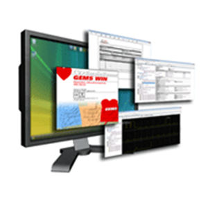Software de gestão - GEMS™ WIN - Cardiocomm Solutions - de criação de laudos / visualizador / de monitorização