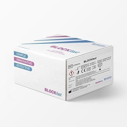 Kit de reagentes em solução - BLOCKfast - Hospitex International - para microbiologia