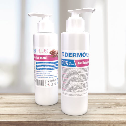 Álcool em gel 70% - GTR000070 - Hospitex International - 1 000 ml / 500 ml