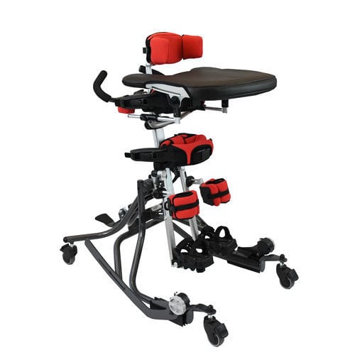 Estabilizador vertical infantil - Squiggles TT - Leckey - com rodízios