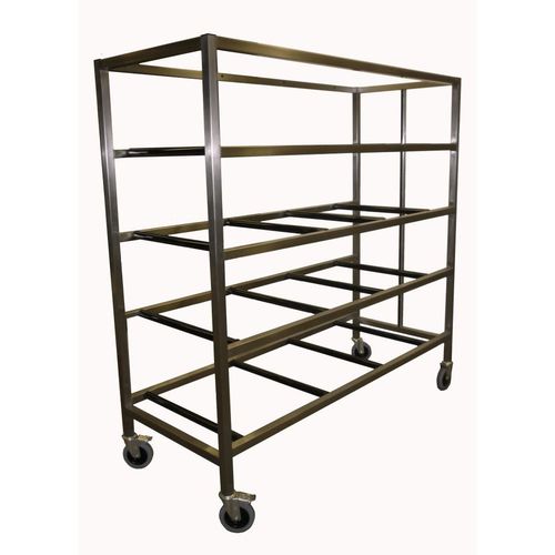Estante modular - MSRK - Mortuary Solutions - para câmara mortuária / de estrutura aberta / móvel