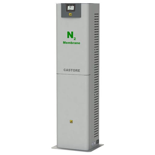 Gerador de nitrogénio formado por compressão - NG CASTORE PRO 350 - lniswissgas - de laboratório / de piso / de membrana