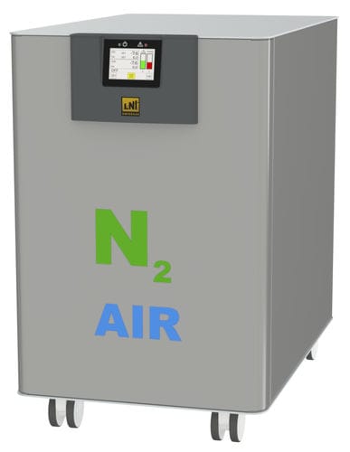 Gerador de gás combinado - NGA SIRIO - lniswissgas - de nitrogênio / de ar / ultra alta pureza