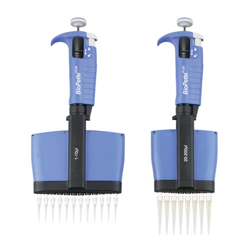 Micropipeta mecânica - BioPette™ Plus - Labnet International - de pistão / multicanal / de volume variável