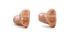 Aparelho auditivo microcanal (CIC) - Crisp 2, Crisp 3 - Interton
