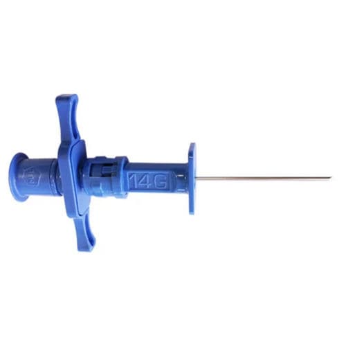 Agulha para aspiração de medula óssea - PenBoneBlu - M.D.L. - de Chiba / com dispositivo de segurança / de ponta romba