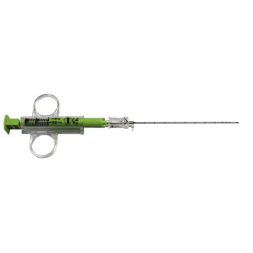 Agulha para biópsia histológica - LightCut - M.D.L. - de Menghini / com dispositivo de segurança / ecogênica