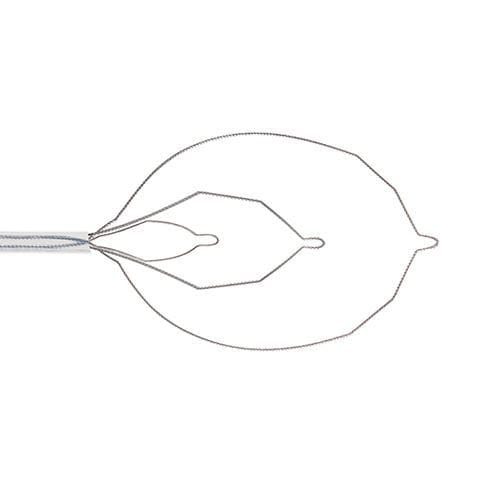 Cesta extratora de pólipos intestinais - Lariat® - US endoscopy - reta
