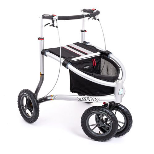 Andador com rodas de 4 rodas - Veloped Tour 12er - Trionic - de altura regulável
