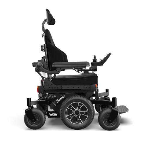 Cadeira de rodas elétrica - FRONTIER V6 – HYBRID MWD - Magic Mobility - para ambientes externos / para terrenos acidentados / para ambiente interno