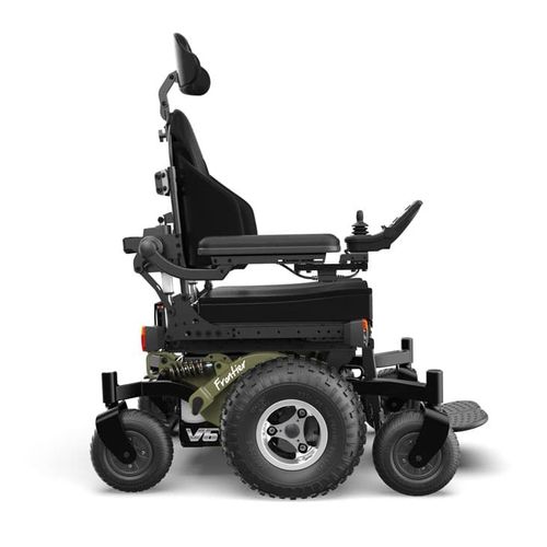 Cadeira de rodas para terrenos acidentados - FRONTIER V6  - Magic Mobility - elétrica / para ambiente interno