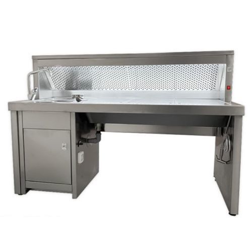 Mesa de trabalho - 5DT25 - Hiplaas - de laboratório / retangular / com ventilação