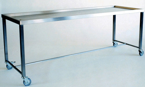 Mesa de necropsia para medicina legal - WAT-SS  - Thalheimer Kuehlung - de lavagem de cadáveres / móvel / retangular