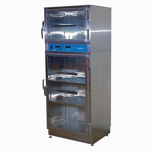 Armário aquecedor - SWC series - Spire Integrated Solutions - para mantas / para hospital / com prateleiras