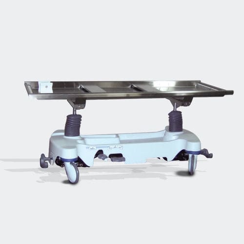 Carro para cadáver de transporte - SR1867 Series - Spire Integrated Solutions - de movimentação / de ocultação / em aço inoxidável