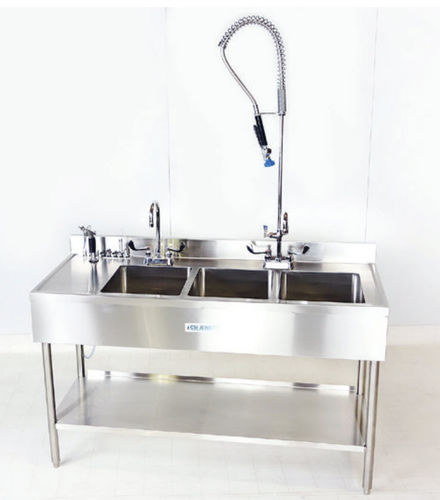 Pia de descontaminação - SPS1 - Spire Integrated Solutions - de esterilização / para tratamentos / com 1 posto