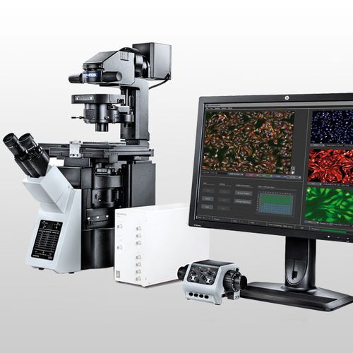 Sistema de imagem celular automático - ScanR - Evident - Olympus Scientific Solutions - de laboratório / de elevado conteúdo