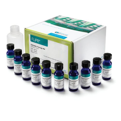 Kit de teste para pesquisa - FLIPR® - Molecular Devices - para o desenvolvimento de novos medicamentos / de cálcio / por fluorescência