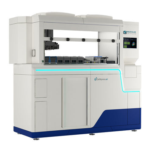 Estação de trabalho de laboratório para cultura de células - CellXpress.ai - Molecular Devices - automática / de piso