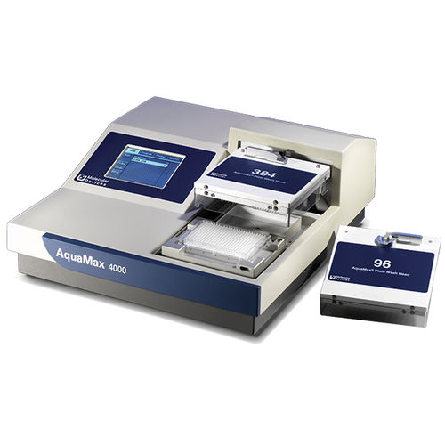 Lavadora de microplacas automática - AquaMax® - Molecular Devices - para testes ELISA / para biologia molecular / com 384 poços