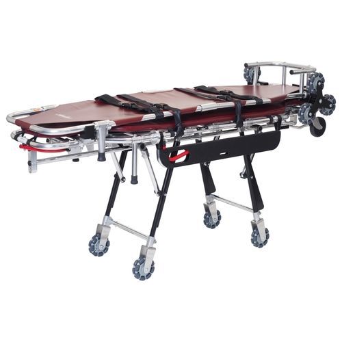 Carro-maca de transporte - Contour Flex + - Auden Funeral Supplies - para cadáver / manual / com altura regulável