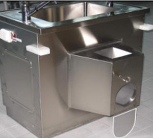 Mesa para necropsia - MA-0970 - MEDIS Medical Technology - de dissecção / em aço inoxidável / com sistema de engate