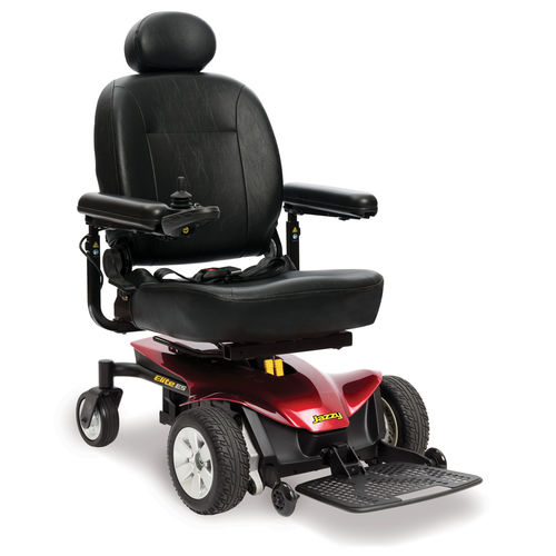 Cadeira de rodas elétrica - Jazzy® Elite ES - Pride - para ambientes externos / para ambiente interno / reclinável