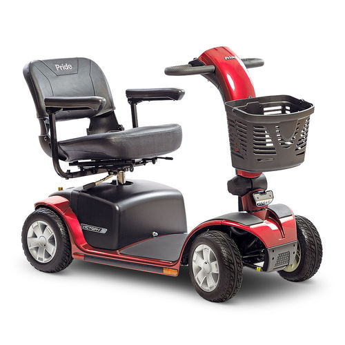 Scooter elétrica de mobilidade reduzida - Victory® 10 - Pride - de 4 rodas / com cesta