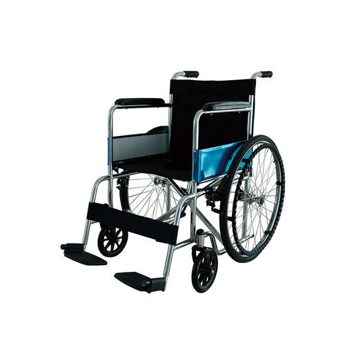 Cadeira de rodas manual - SYIV100-MFT809 - Biobase - para ambientes externos / dobrável / estrutura de aço