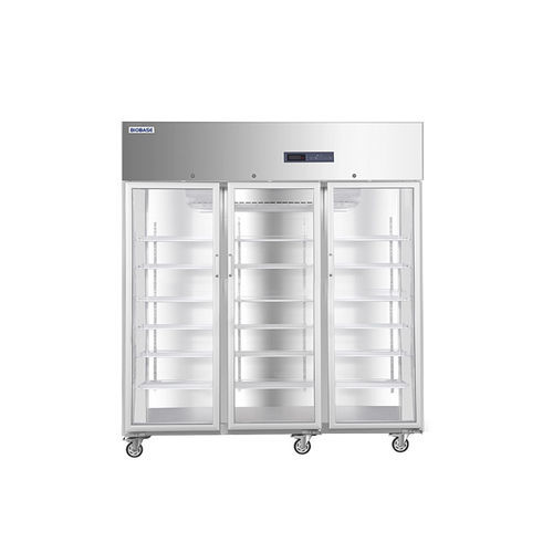 Refrigerador para banco de sangue - BPR-5V1500 - Biobase - de laboratório / para estabelecimento de saúde / vertical