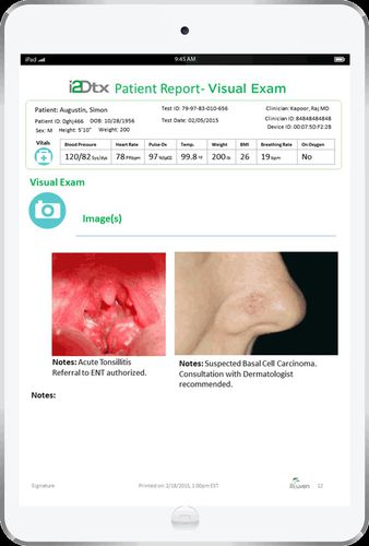 Software de diagnóstico - i2Dtx - Rijuven - médico-hospitalar / baseado em tecnologia Web