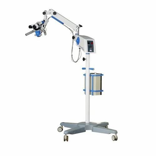 Microscópio operatório para neurocirurgia - Life Support Systems - com rodízios
