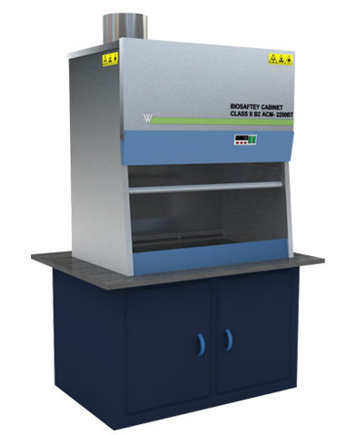 Cabine de segurança biológica classe II - ACM-2200BT - Acmas Technologies - tipo B2 / para a indústria farmacêutica / de mesa