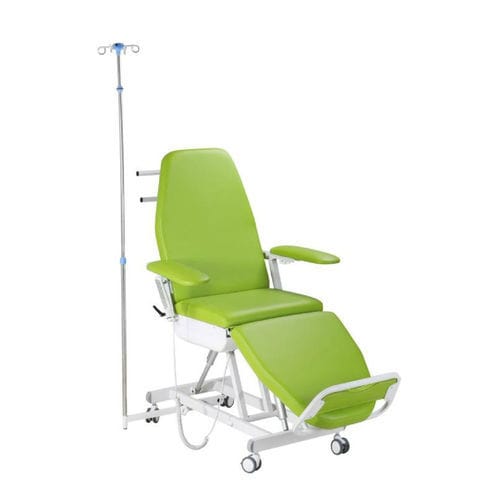 Poltrona para tratamentos clínicos elétrica - DIA-COMFY series - Magnatek Enterprises - articulada em 3 seções / com apoio para pés / para quimioterapia
