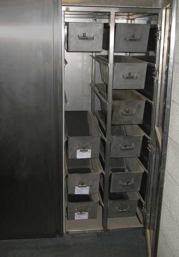 Armário de resfriamento - DFW Europe - para cinzas de cremação / para hospital / com ventilação