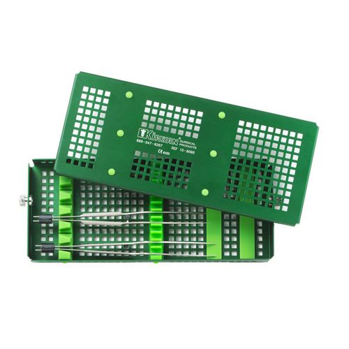 Bandeja de esterilização para instrumentos - 10-9090 - Kirwan Surgical Products - perfurada
