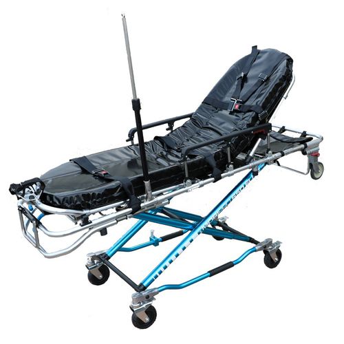 Carro-maca para ambulâncias -  Pro 650™ Elite - Mobimedical - pneumático / com altura regulável / reclinável
