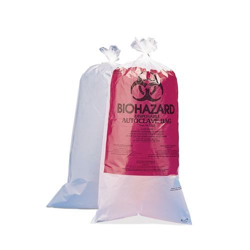 Bolsa de embalagem para materiais biológicos de risco - F13161-0005 - ATS Scientific Products - para resíduos hospitalares / autoclavável