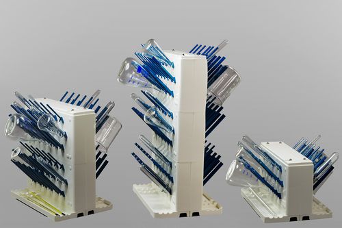 Suporte de laboratório para tubos - LAB-AIRE II  - ATS Scientific Products - para frascos / de secagem