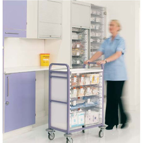 Carrinho para medicamentos - MH3166V - Medstor GmbH - de transporte