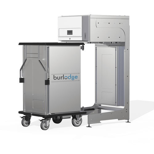 Carrinho de serviço - B-Pod - BURLODGE - para refeições / de distribuição de bandejas / em aço inoxidável