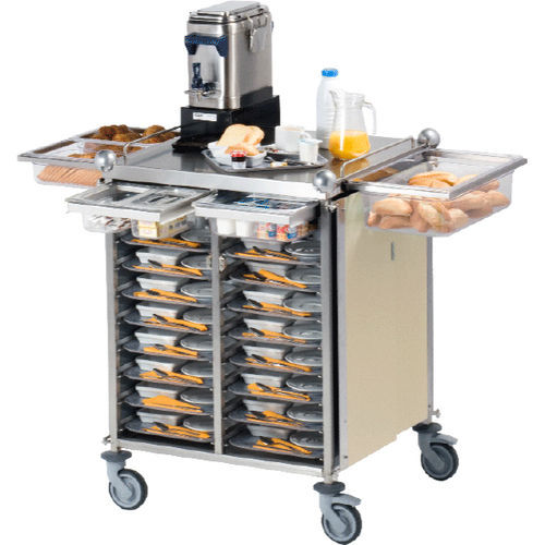 Carrinho para hospital - SERVIS EVO - ELECTRO CALORIQUE Groupe - de serviço / para refeições / para café da manhã