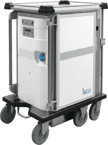 Carrinho para hospital - VITALIS 2 - ELECTRO CALORIQUE Groupe - de serviço / para refeições / compacto