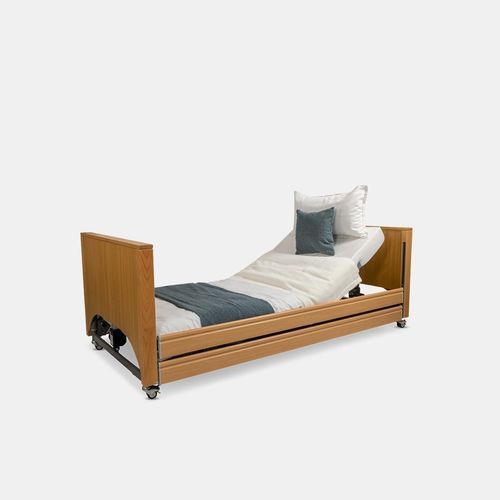 Cama médico-hospitalar - ECOFIT PLUS LOW - TEKVOR CARE - para internação domiciliar / elétrica / de altura regulável