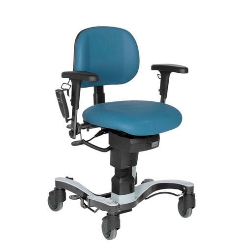 Cadeira de exame para oftalmologia - Basic+ - VELA Medical - elétrica / com pedal / ergonômica